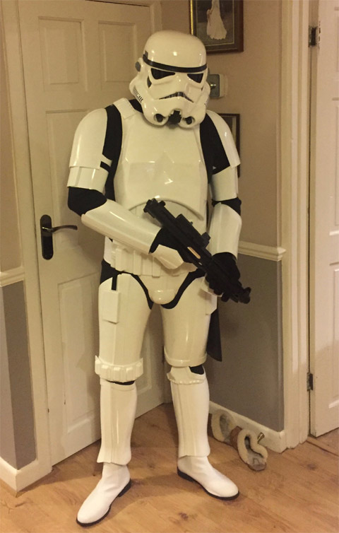 Replica stormtrooper wayne hansford costume review