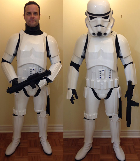David Stormtrooper 501st legion costume armor review