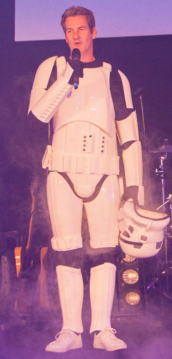 Warwick Light in Stormtrooper armor