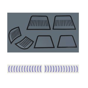 Stormtrooper Armor Replacement Helmet Decals Full Set - Original Stormtrooper Armor Part