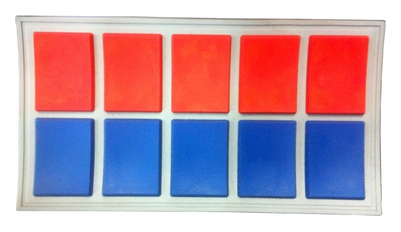 1652295932.jpg Star Wars Imperial Officer Ranking Bar - Red and Blue x 5 - Vice-Admiral