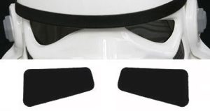 Stormtrooper Helmet Lenses - Gray Film