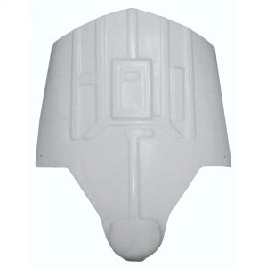 Sandtrooper Armor Front Abdominal Plate (Not Weathered) -  Stormtrooper Replacement Armor Part