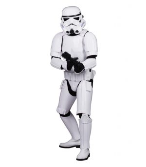 Star Wars Stormtrooper Costume Armor, Complete Package with Helmet and Accessories, Ready to Wear, XL EXTENDED SIZE