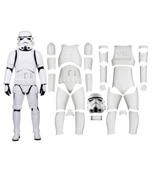 Star Wars Stormtrooper Armor Costume with Helmet – Fully Strapped – Ready to Wear – No Accessories