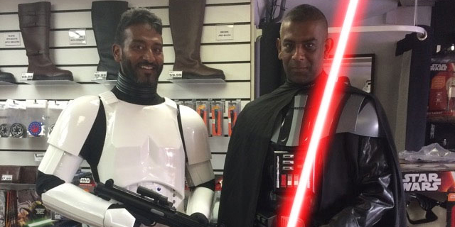Private Stormtrooper Armor Viewing or Fitting