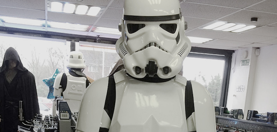 Private Stormtrooper Armor Viewing or Fitting