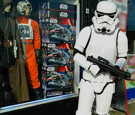 Private Stormtrooper Armor Viewing or Fitting